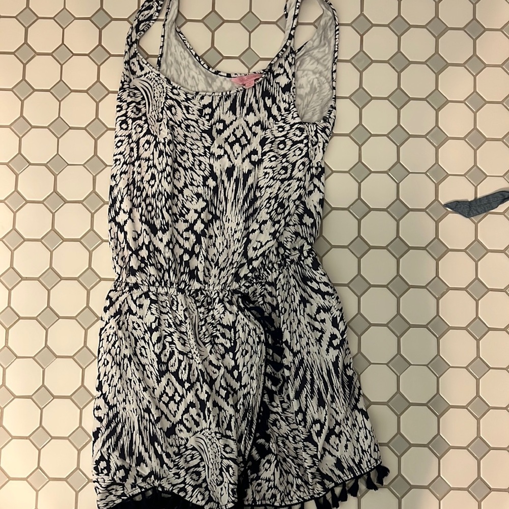 Lilly Pulitzer dress with shorts underneath